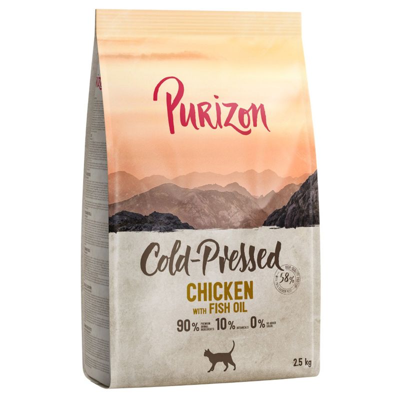 Purizon Coldpressed poulet, huile de poisson