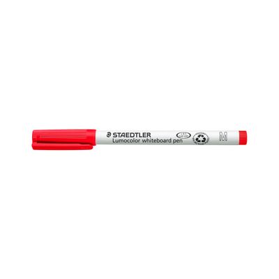 STAEDTLER LUMOCOLOR 301 - Marqueur feutre effaçable - pointe ogive - rouge