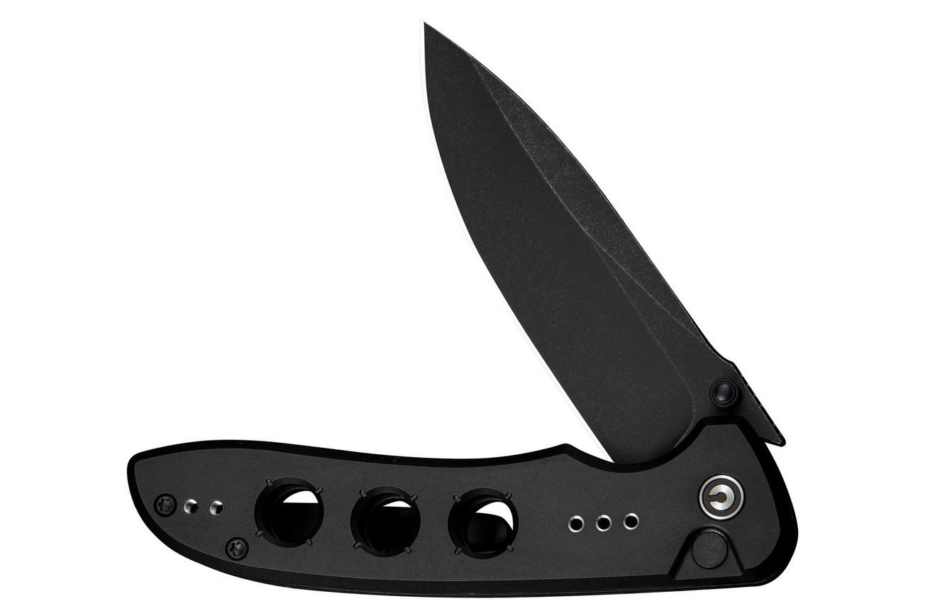 Civivi Hyperpulse C23087A-1 Black 14C28N, Black Aluminium, zakmes