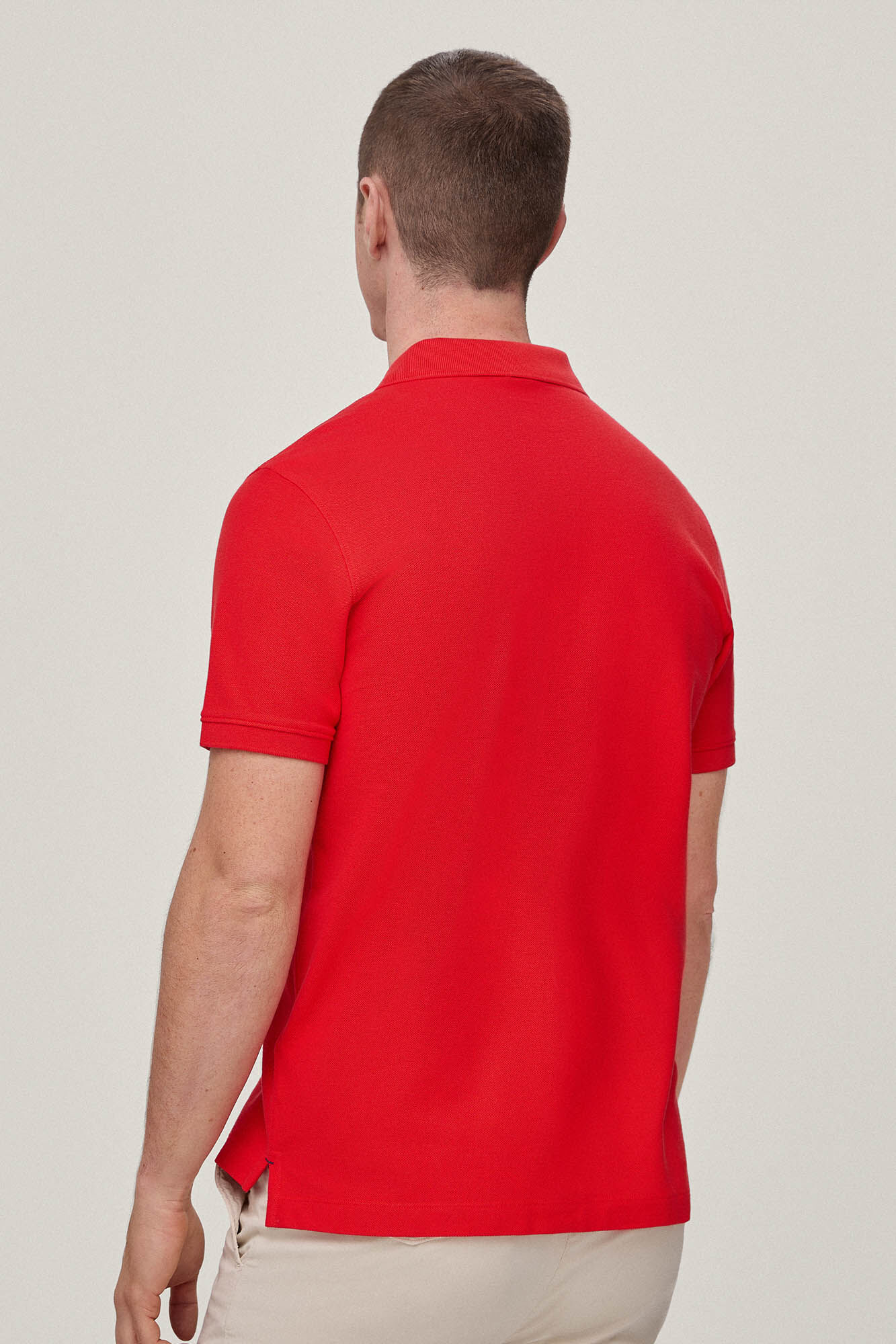Logotipo Polo Piqué - Laranja