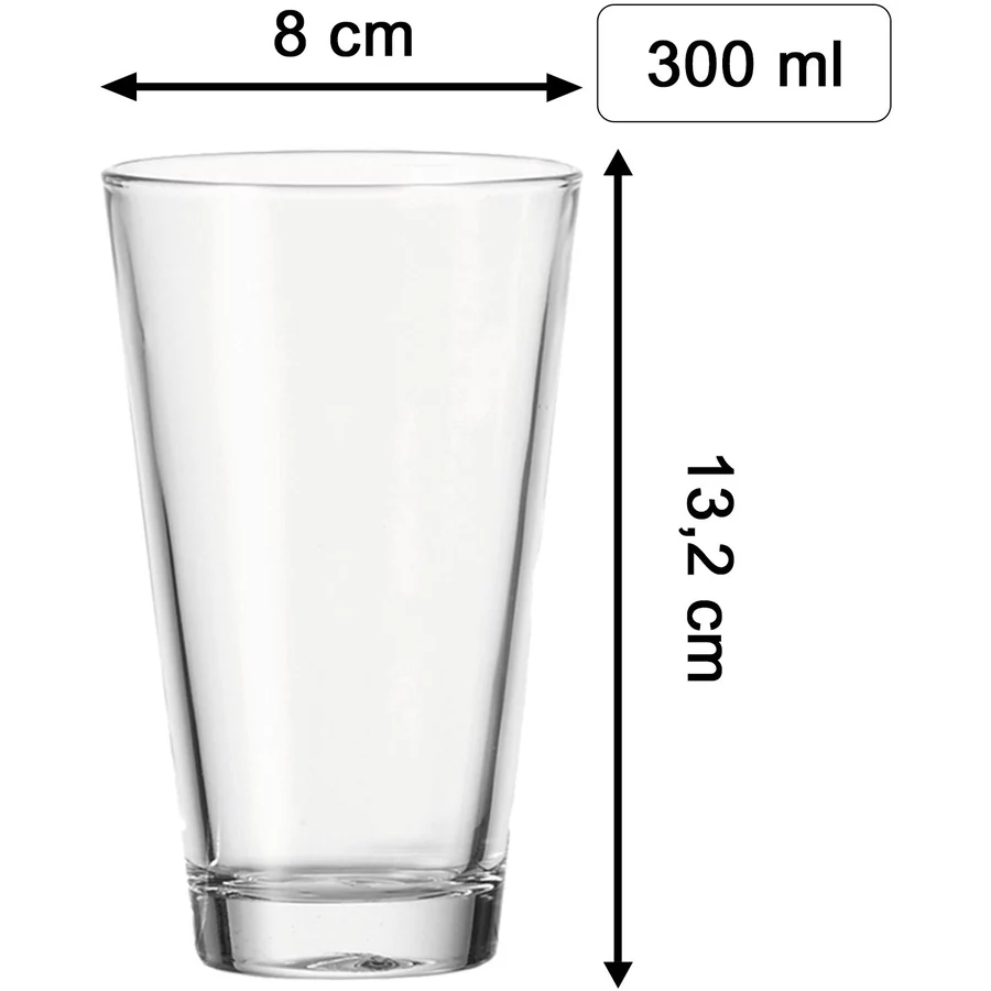 Luxentu Kinderbecher Bagger 300 ml transparent