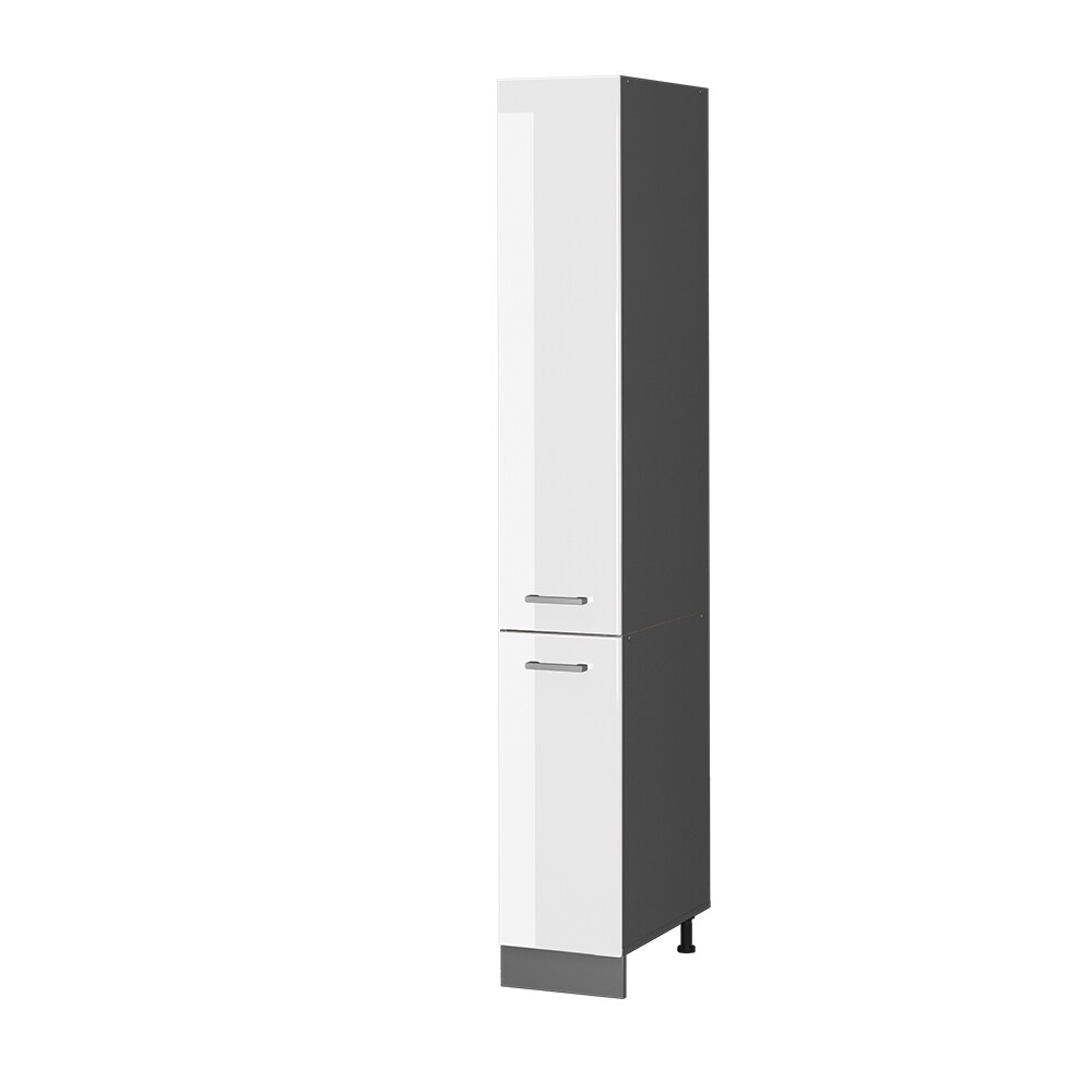 Vicco Apothekerhochschrank Küchenschrank Küchenzeile R-Line 30 cm Anthrazit Weiß
