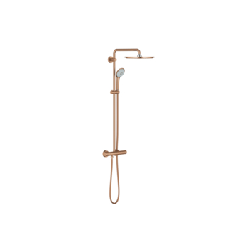Grohe regendoucheset Euphoria XXL 310 met handdouche en thermostaatkraan koper
