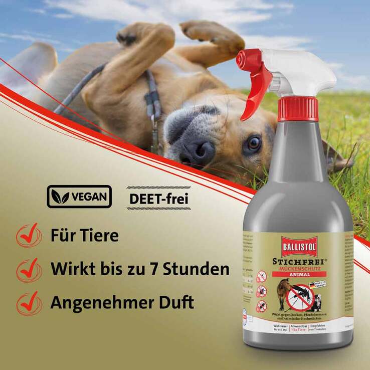 Ballistol Stichfrei Animal Spray vet. (für Tiere), 100 ml