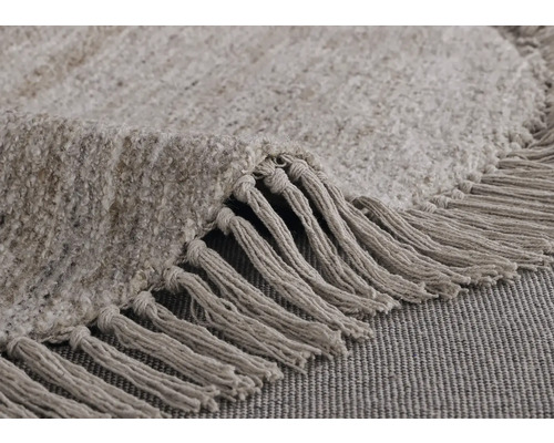 Salerno beige rond tapijt, Ø 160 cm