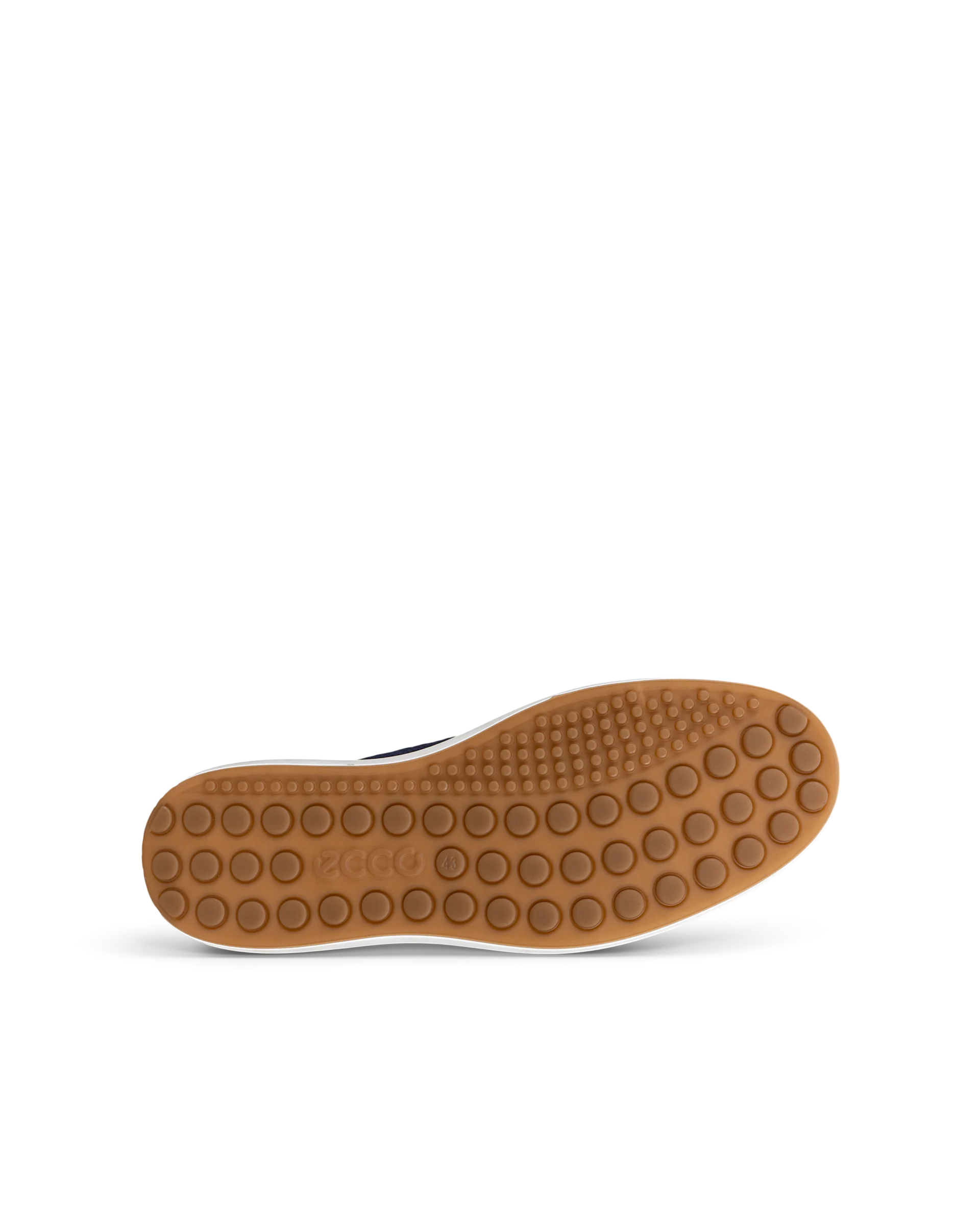 ECCO SOFT 7 M Herren Sneaker aus Nubukleder Blau