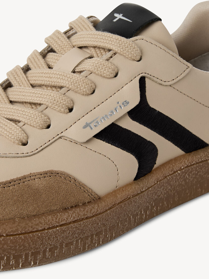 Leren Sneaker - beige
