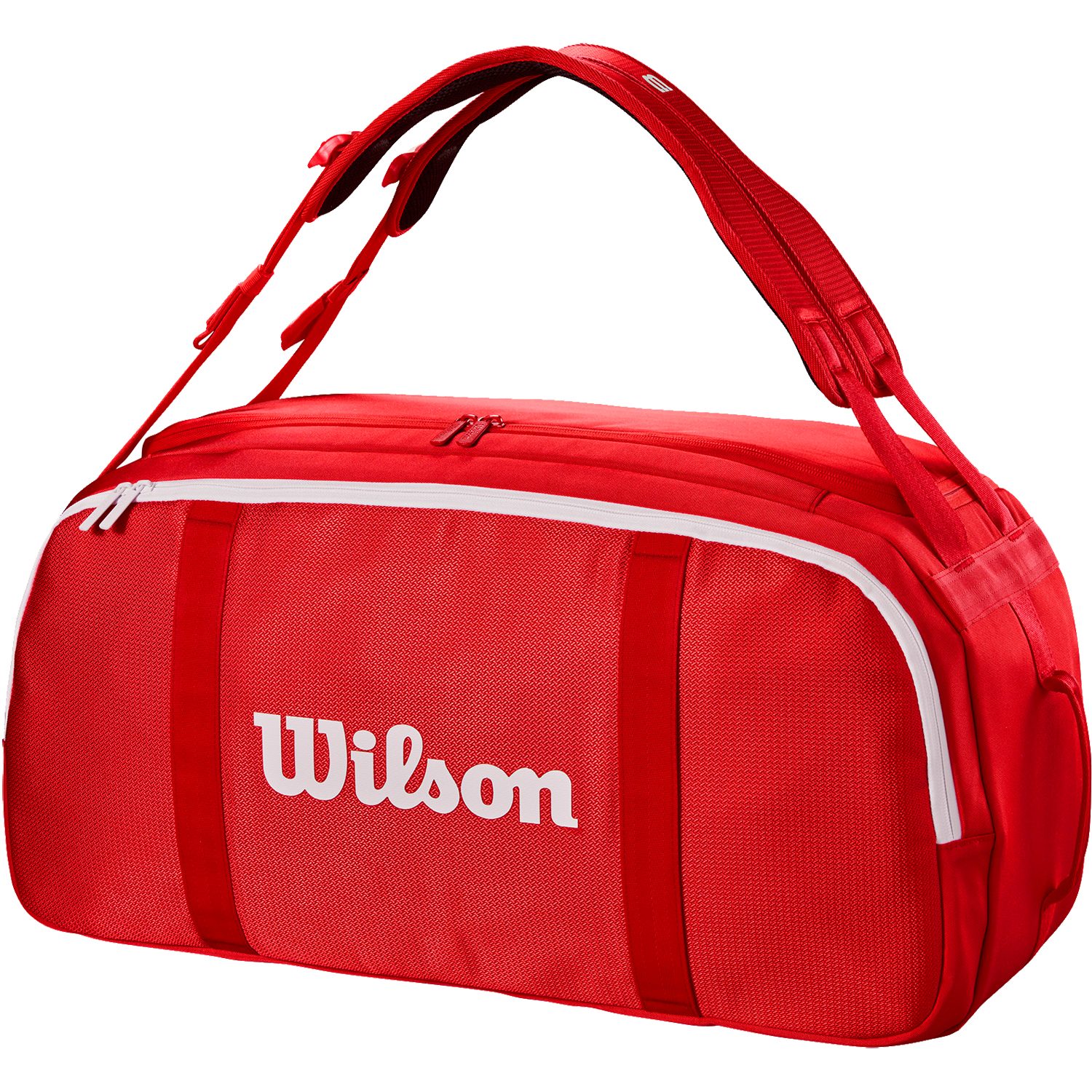 Wilson Super Tour Red Coaches Duffle Tennistasche rot