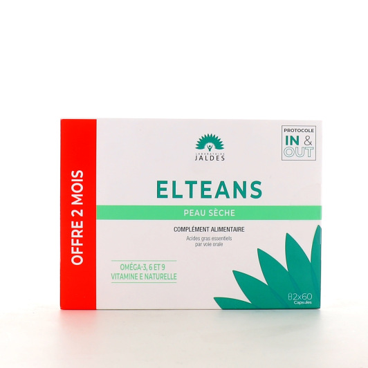 Complément alimentaire Elteans en capsules - Peaux sèches