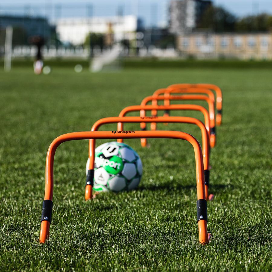 Unisport Obstacle d'entraînement 6-Pack - Orange/Noir