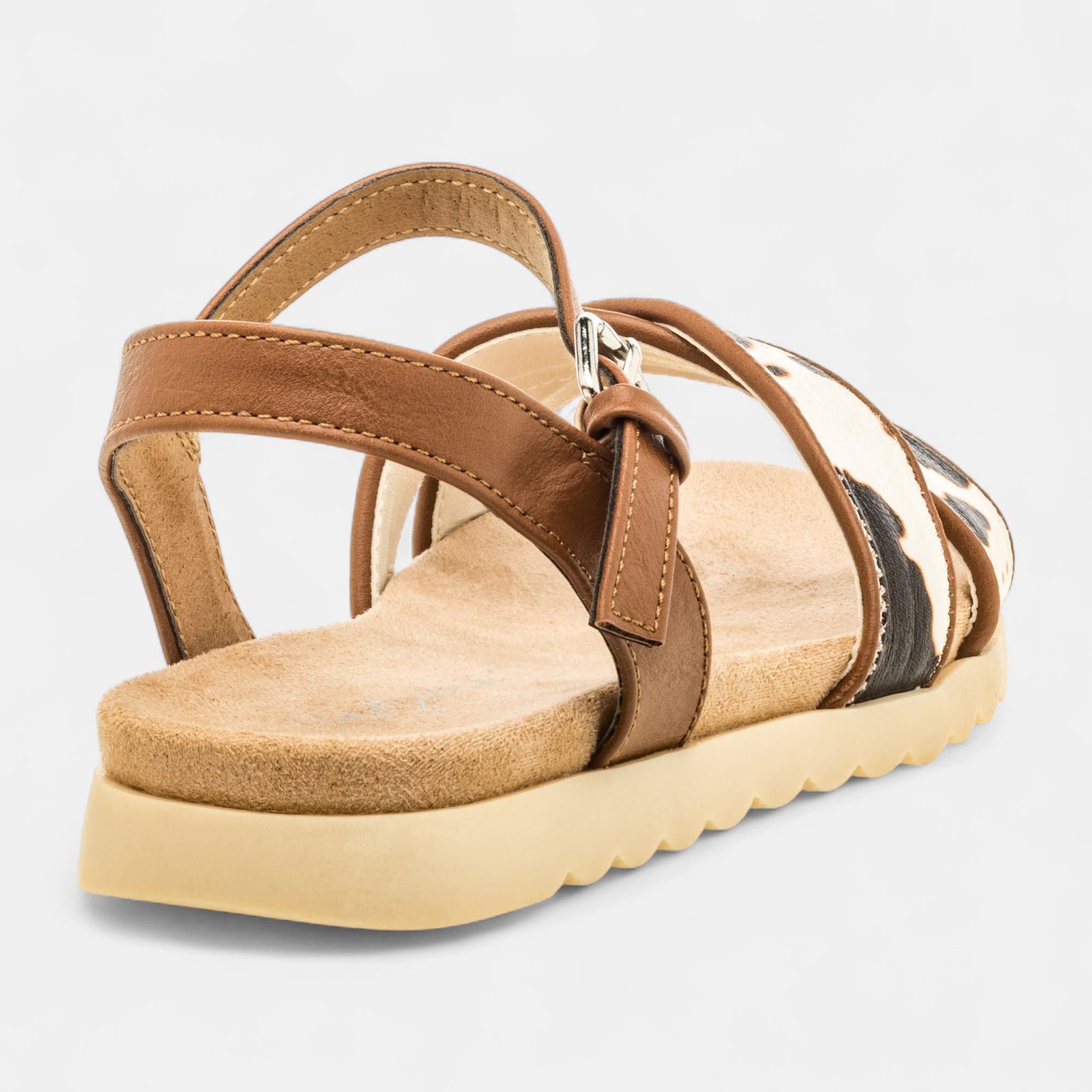 Sandales Fille cognac