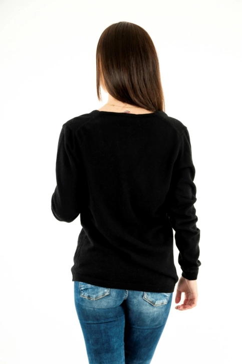 gilets cardigans ellemme italia 3644 noir