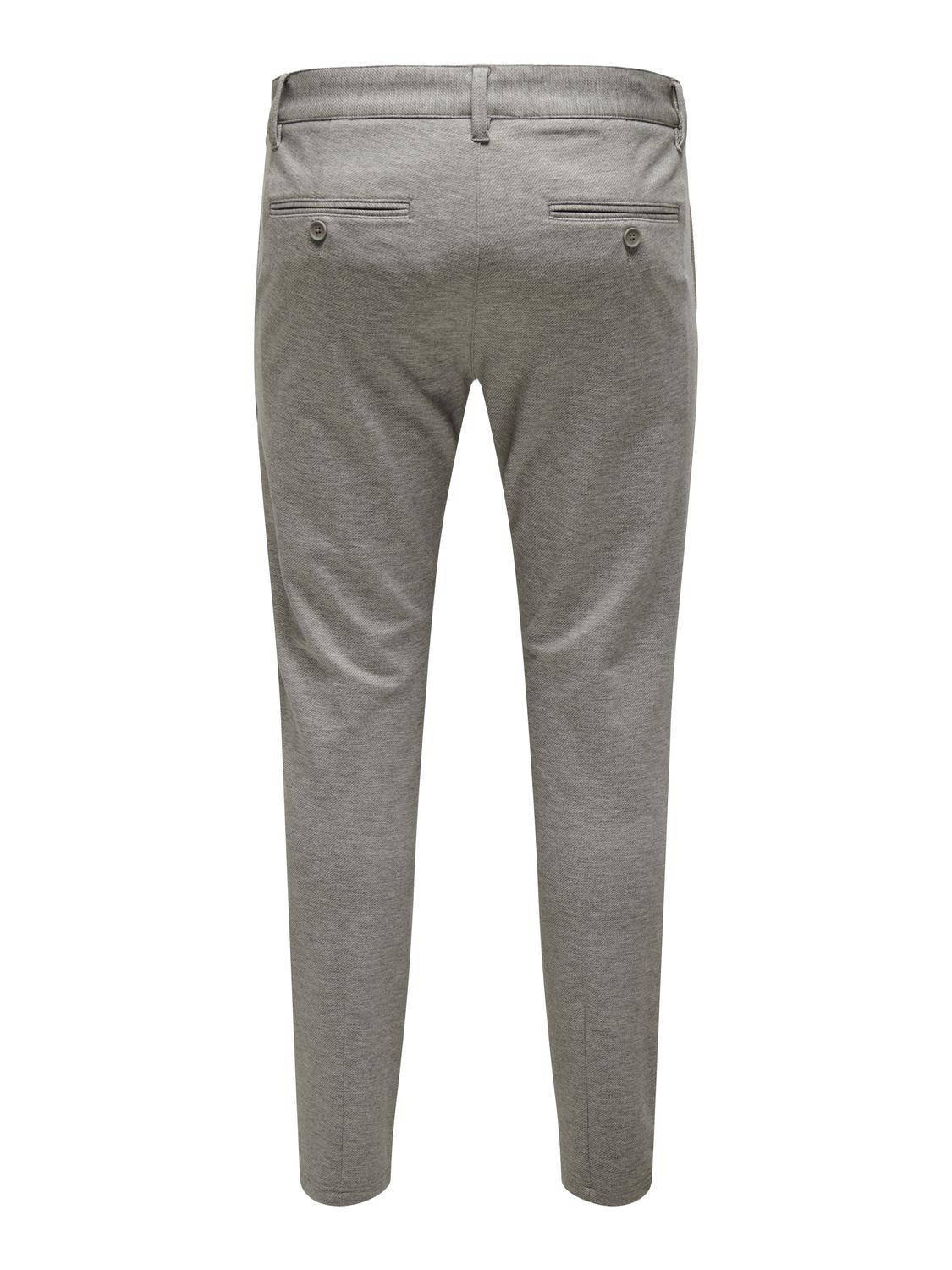 ONLY & SONS slim fit pantalon ONSMARK chinchilla