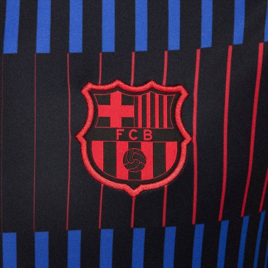 FC Barcelone T-shirt d'Entraînement Dri-FIT Academy Pro Avant-Match - Noir/Rouge