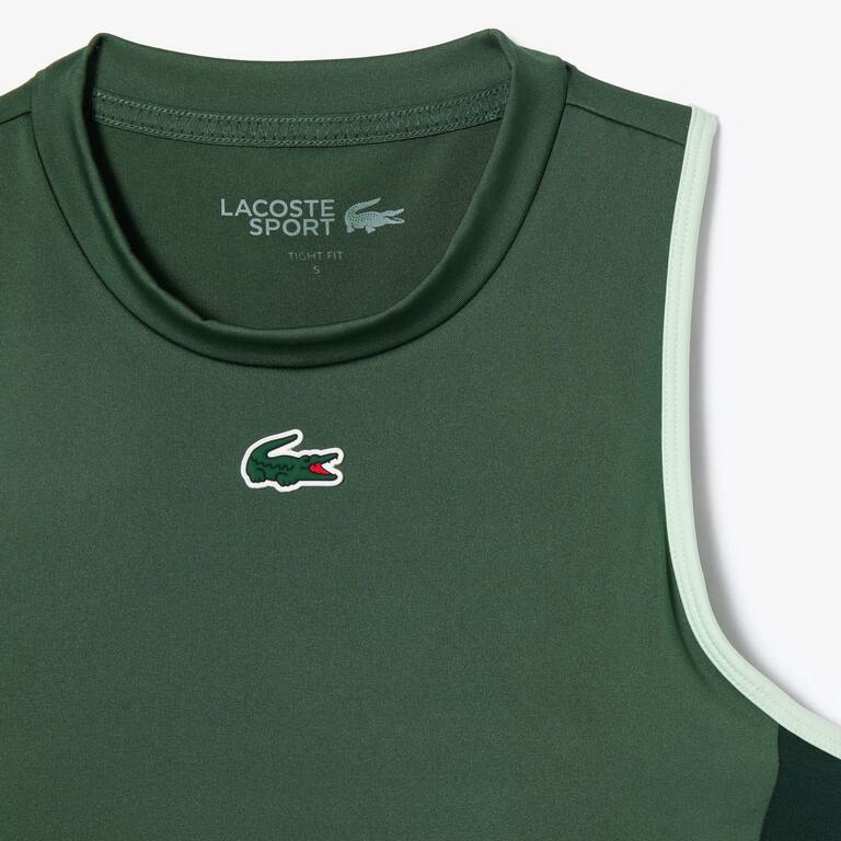 Brassière Sport extensible Brassières & Leggings - Vert - Lacoste - Femme