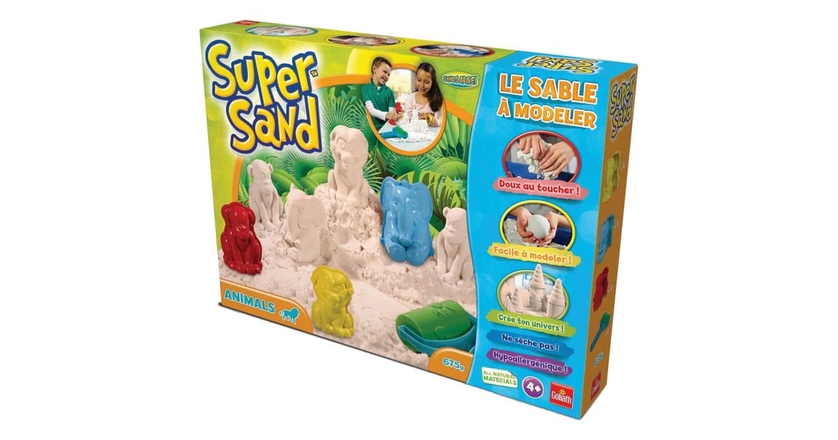 Goliath GamesSuper Sand - Animals  Speelzand
