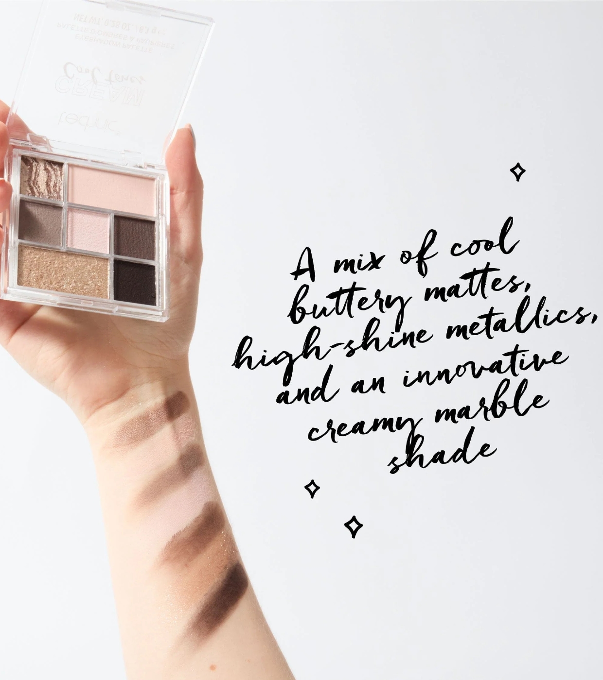 Technic Cosmetics - Paleta de Sombras Soft Cream - Cool Tones