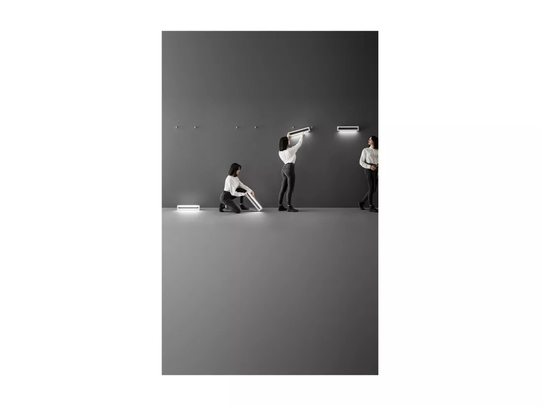 Kit applique murale pour SWAY MOOD Gris Foncé Supports métalliques