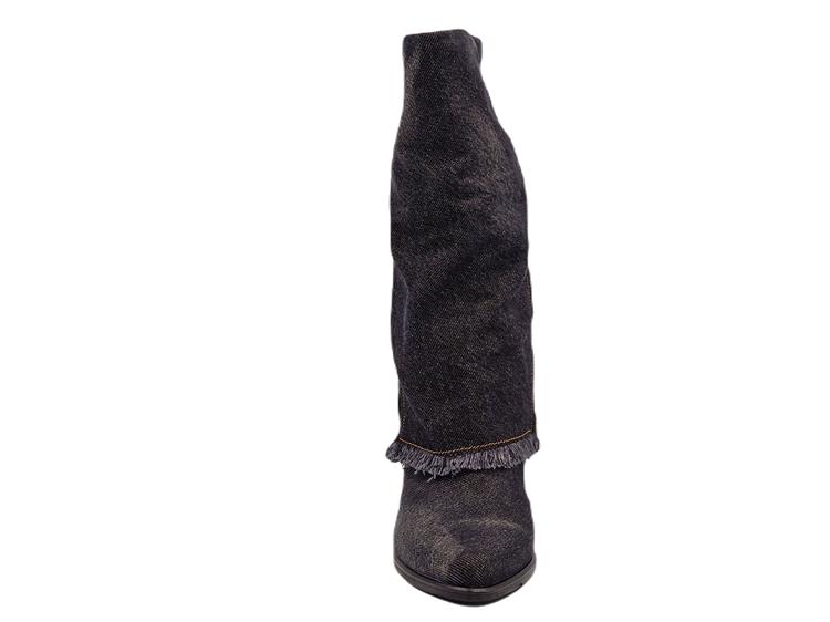 Babouche AMAR 33 DESTROYED BLACK