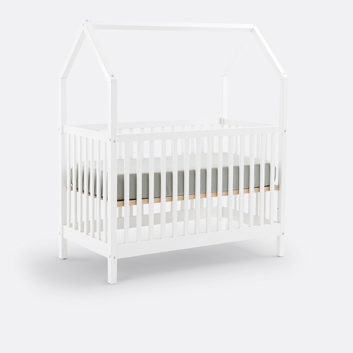 LA REDOUTE INTERIEURS<br>Cama-cabine de ripas de pinho maciço, Spidou