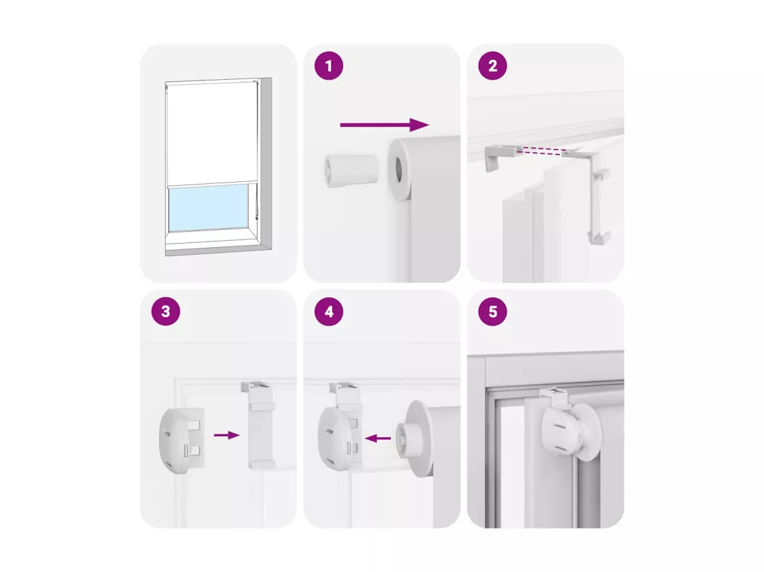 Store enrouleur de douche 120x240 cm largeur du tissu 116 cm