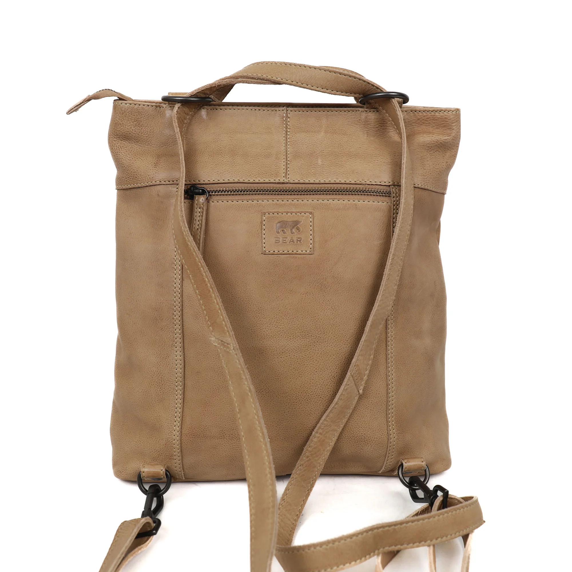 Bear Design Cow Lavato Rugzak/ Schoudertas Sandy L Beige CL44953