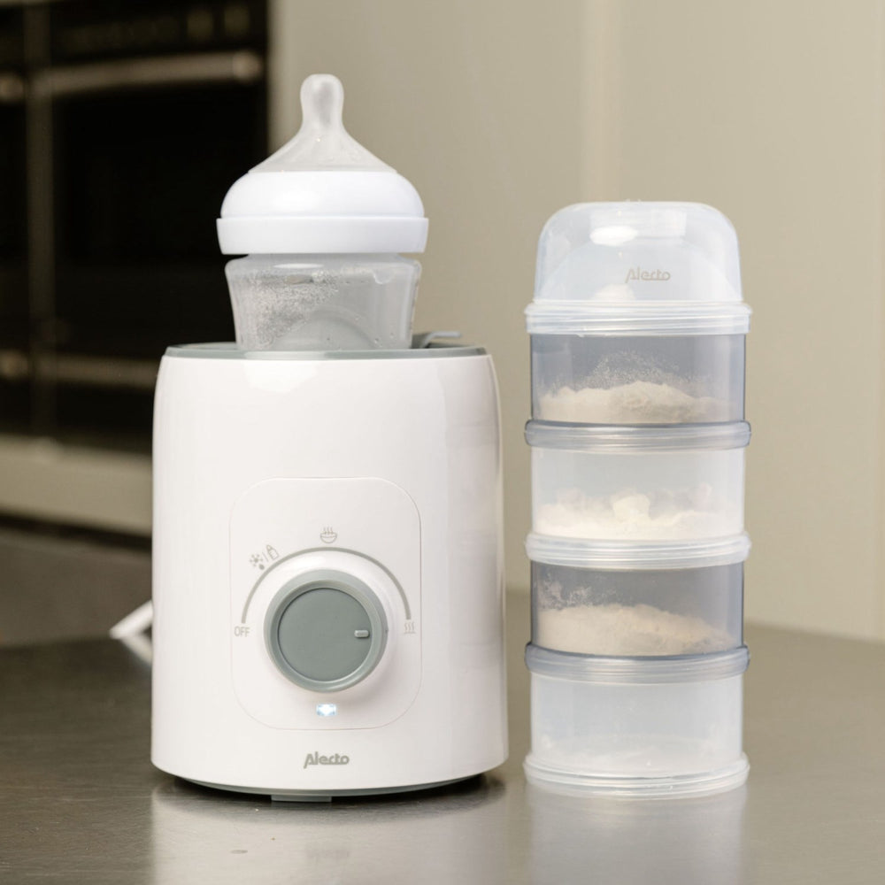 Køb Alecto White Flaske Warmer