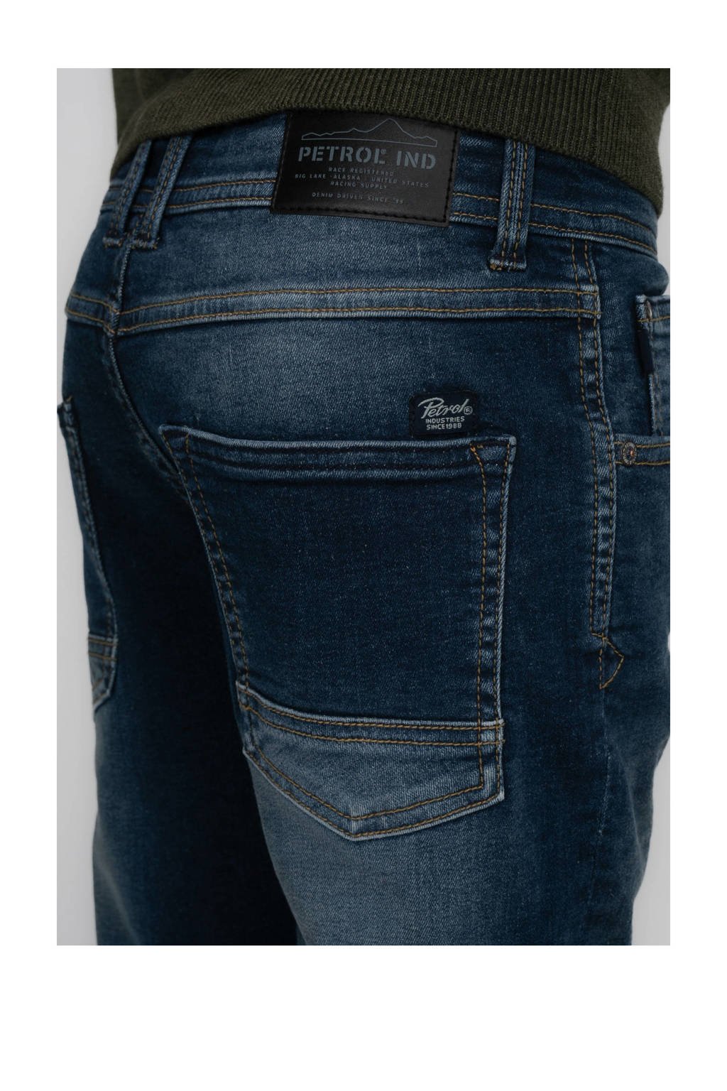 Petrol Industries straight leg jeans dark used