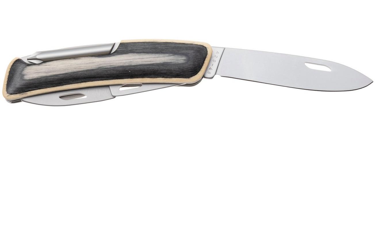 Swiza D04 AM, KNI.0046.6520, Laminate White, Zwitsers zakmes, 6 tools