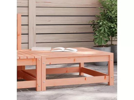 Repose-pied de jardin 70x70x30 cm massif de douglas