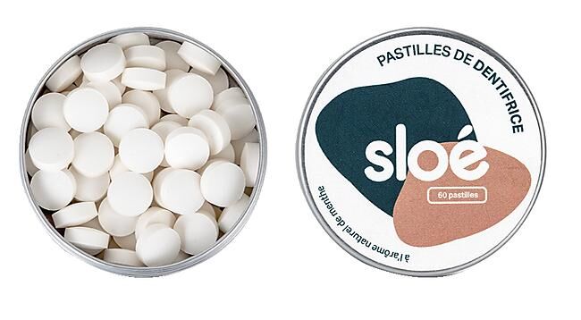 SLOE - DENTIFRICE SOLIDE EN PASTILLES MENTHE