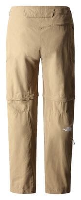 Pantalon Convertible The North Face Exploration Regular Homme Beige