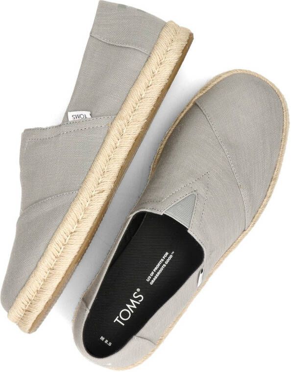 TOMS Alp Rope 2.0 Loafers Instappers Heren Grijs