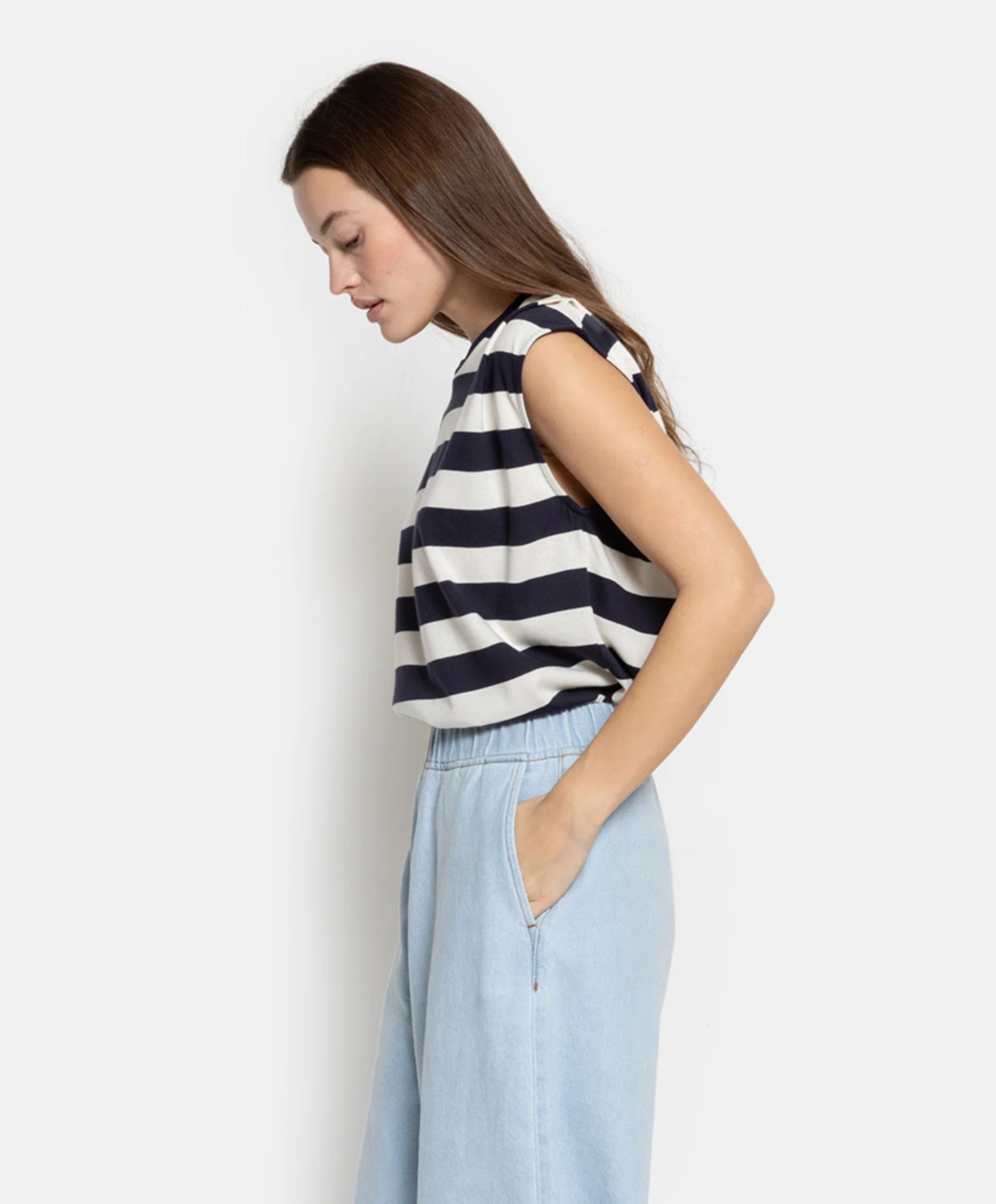 Âme Antwerp Dames top blauw