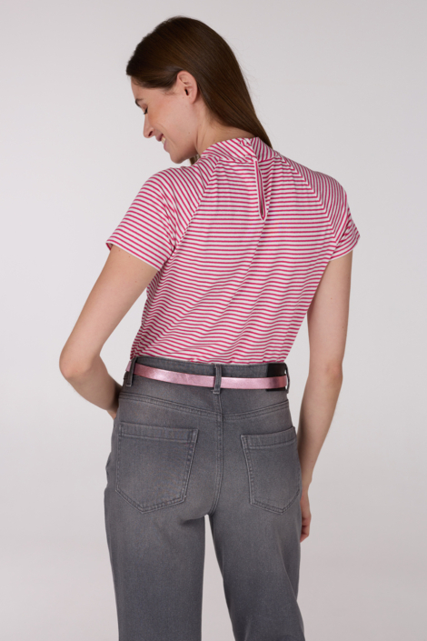 Juffrouw Jansen roze dames t-shirt
