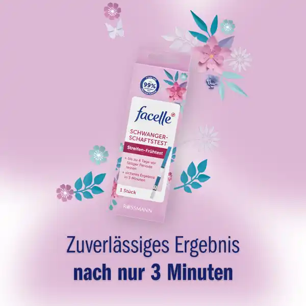 Schwangerschaftstest Streifen-Frühtest