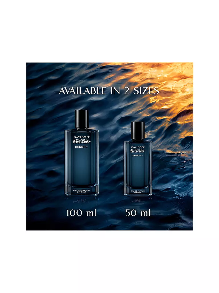 DAVIDOFF Cool Water Reborn Eau de Parfum Intense for Men 50ml keine Farbe