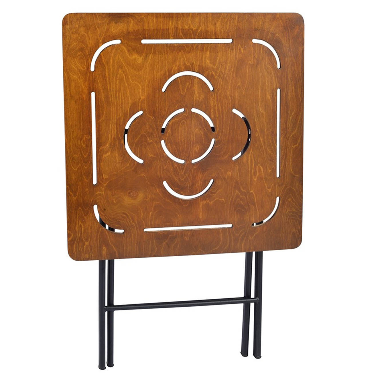 Wooden Art Ensemble de jardin 2 places marron