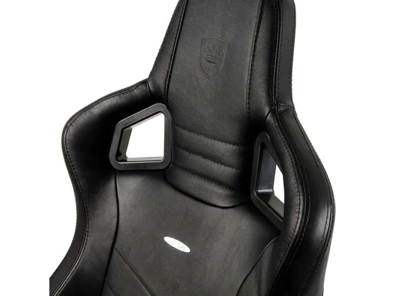 noblechairs EPIC Ægte læder Gaming Stol - sort