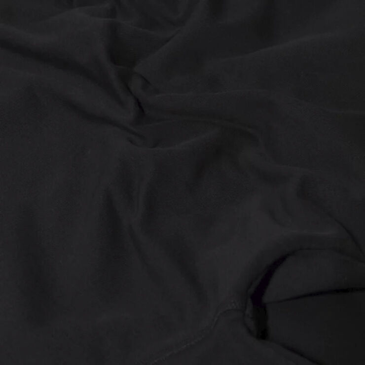 TIMBERLAND wov badge hoodie Black