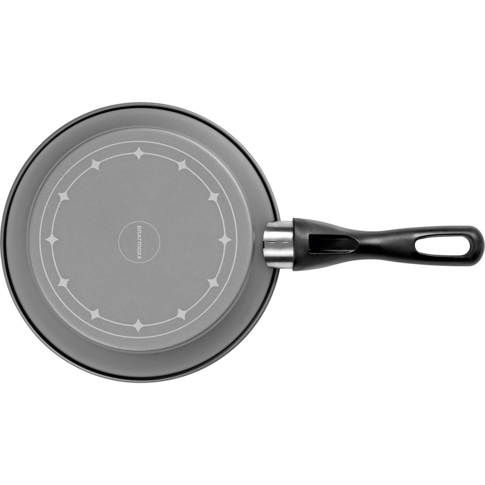 BRATmaxx Keramik-Pfanne 24cm, anthrazit