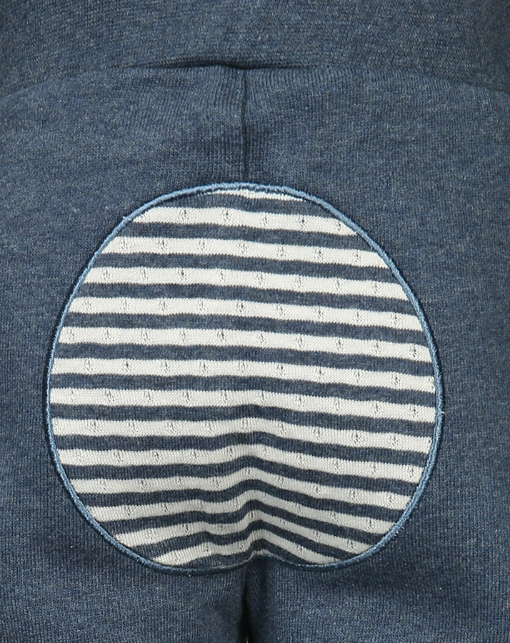 Schlupfhose ISIK mit Softbund in indigo melange
