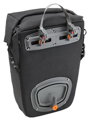Sacoches de Porte-Bagages Vaude Road Master Roll-It Luminum Noir