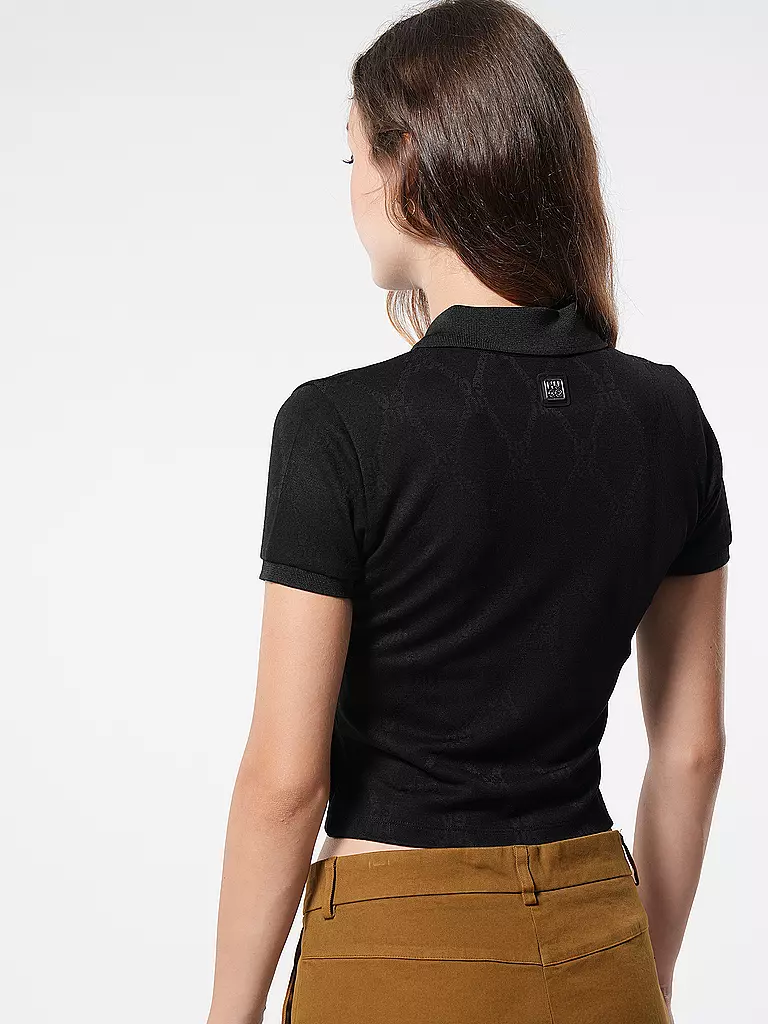 HUGO Poloshirt DELGIUDE schwarz