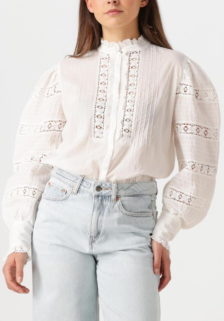 witte antik batik blouses lena blouse