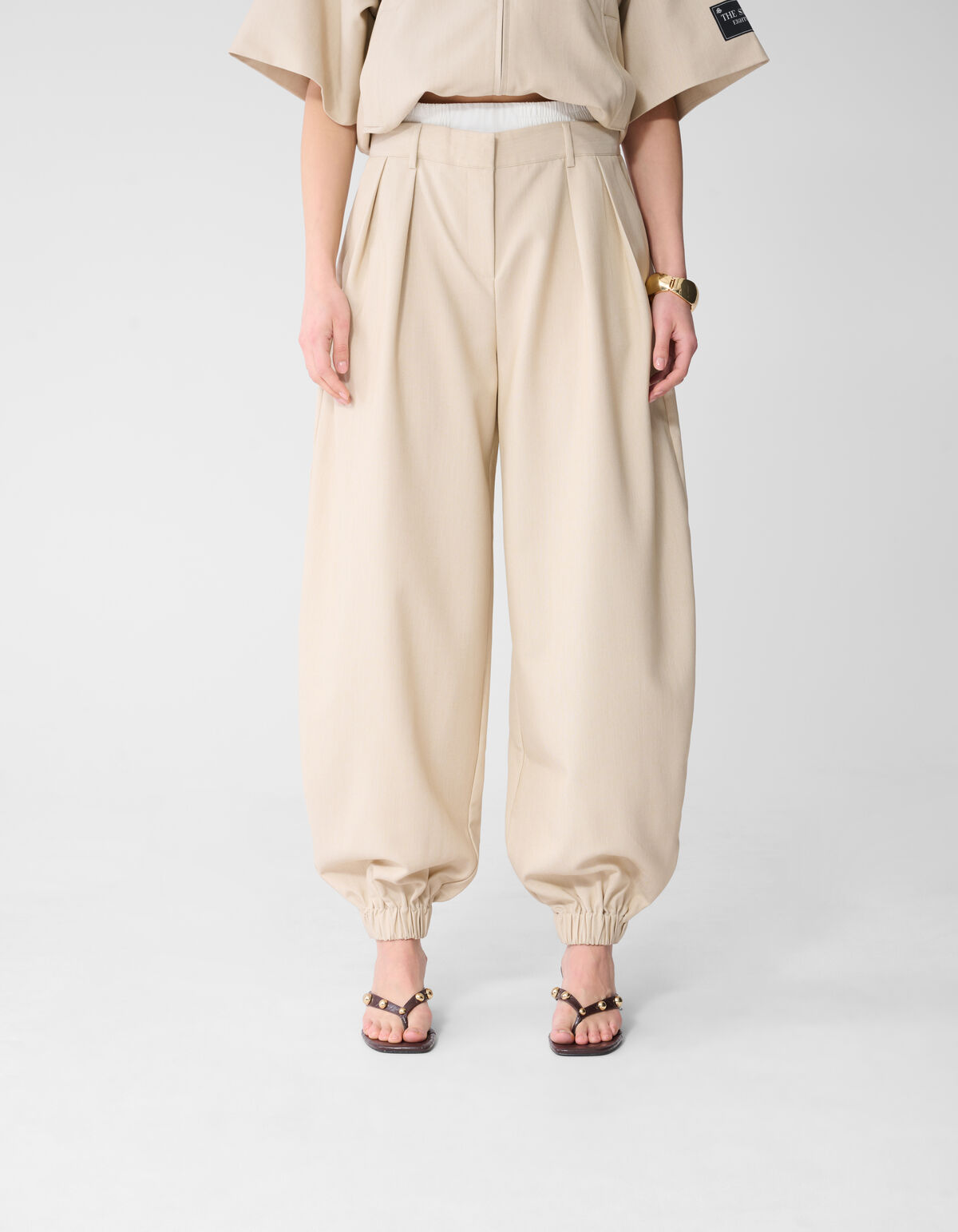 Sporty Suit Broek Zand