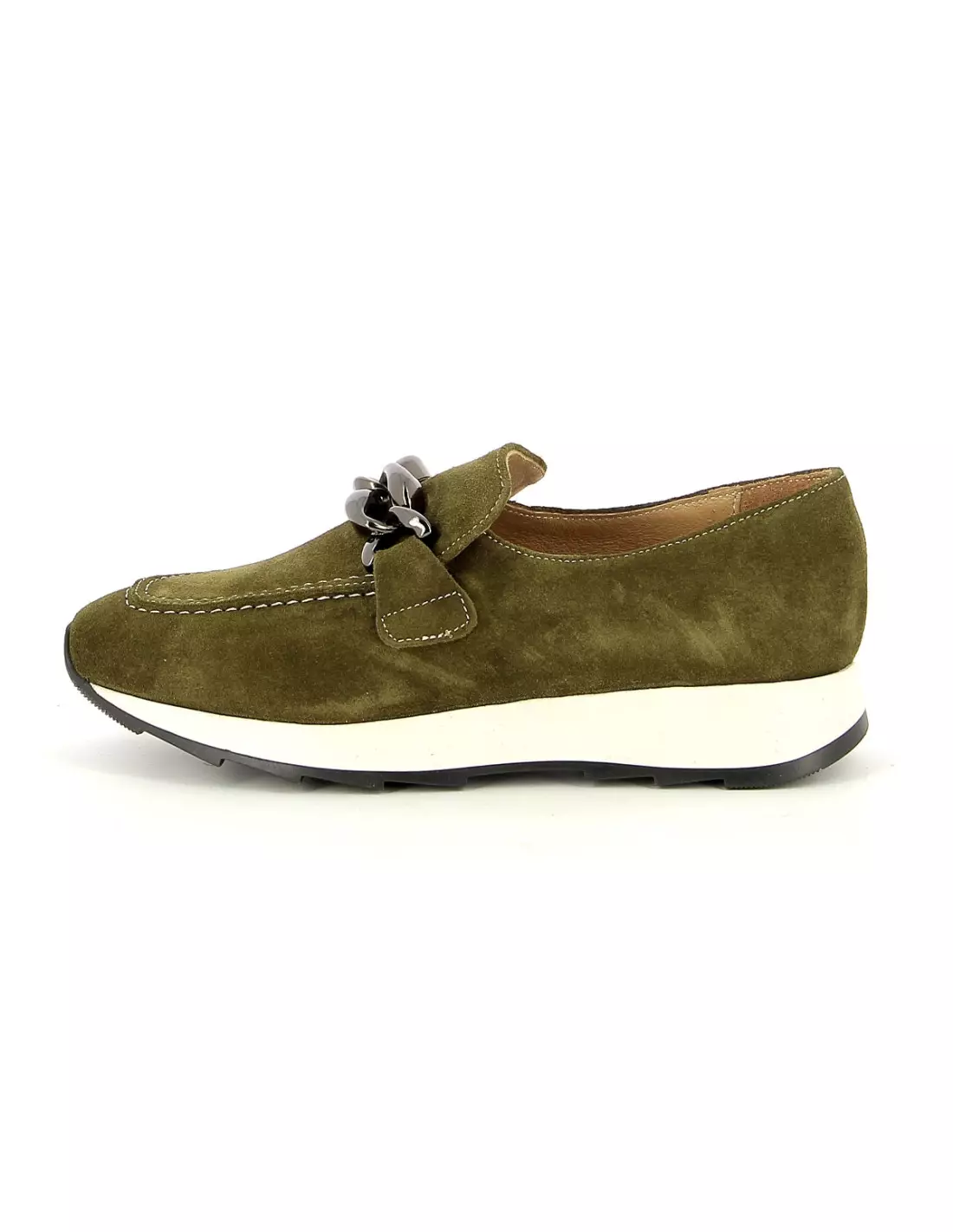 ROSEMETAL FREIX - Mocassins & bateaux Kaki