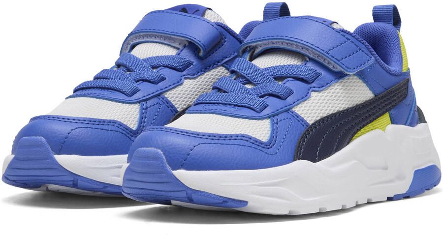 PUMA Trinity 2 LT AC+ INF kinder sneakers blauw wit