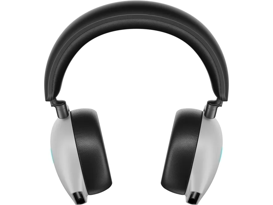 [OUTLET] - Alienware Tri-Mode Wireless Gaming Headset AW920H - Headset - fuld størrelse - Bluetooth/2,4 GHz radiofrekvens - trådløs, kabling - aktiv støjfjerning - 3,5 mm jackstik - Dark Side of the Moon