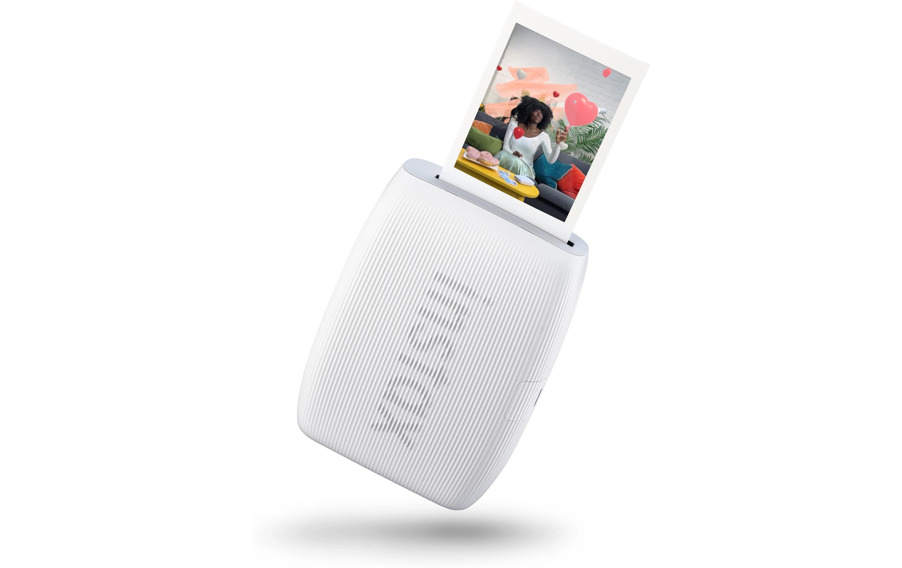 Mobiler Drucker mini Link 3 Weiss<br>Smartphone-Drucker